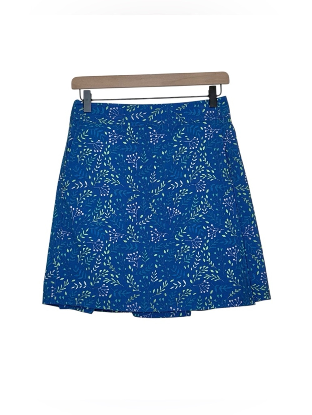 RipSkirt Size XS Blue Blossom Wrap Skirt Cover Up Beach Resort Swim Quick Dry